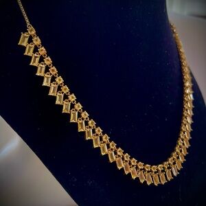 Gold/Citrine Necklace